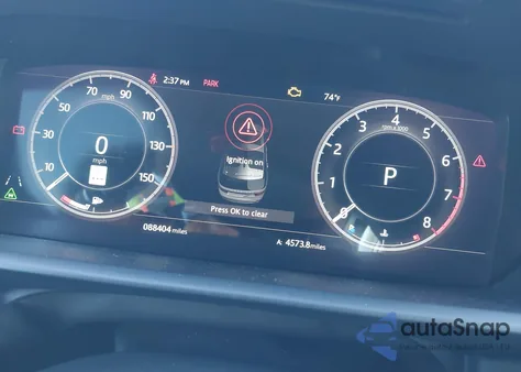 2018 Land Rover Discovery Hse из США, поврежденный, VIN SALRR2RV4JA053537